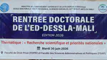 Conférence inaugurale de la rentrée doctorale 2025-2026 de l’ED-DESSLA