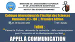 Colloque International de l’Institut des Sciences Humaines (CI-ISH)